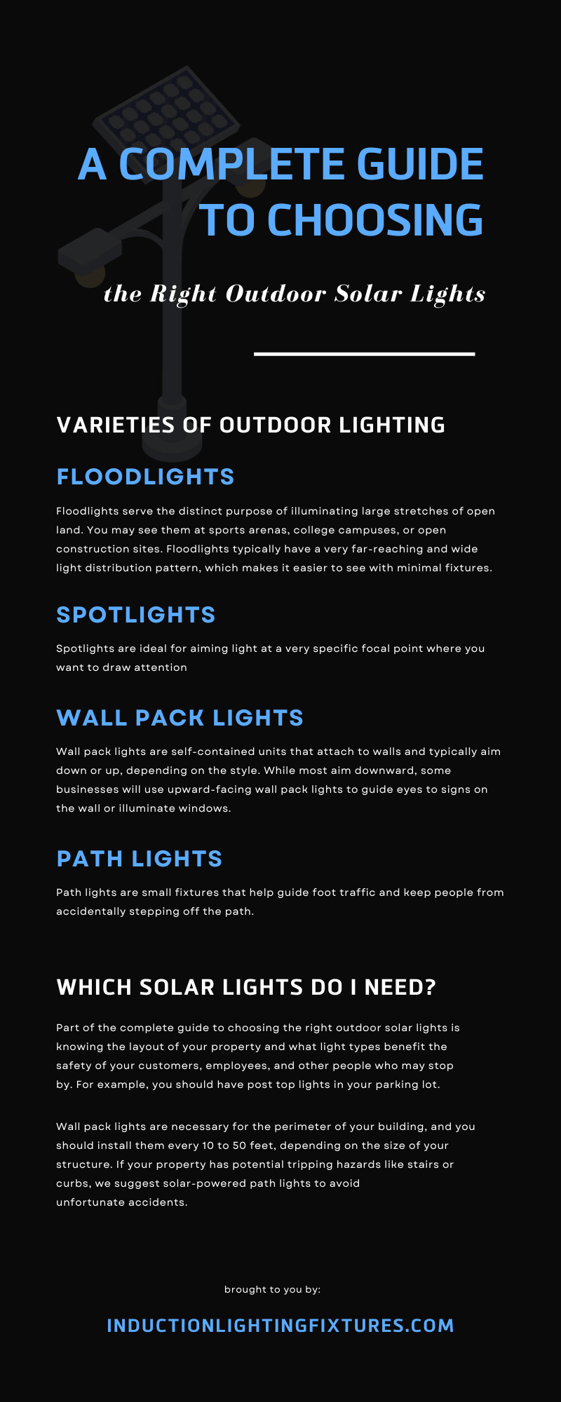 A Complete Guide to Choosing the Right Outdoor Solar Lights