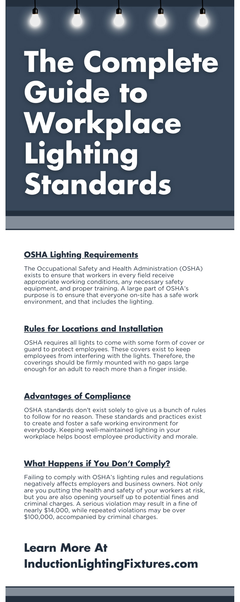 The Complete Guide to Workplace Lighting Standards
