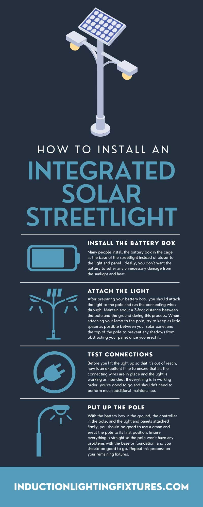 How To Install an Integrated Solar Streetlight